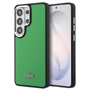 Samsung Galaxy S26 Ultra Lacoste Iconic Petit Pique Metal Logo Cover - MagSafe-kompatibelt - Grøn
