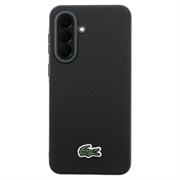 Samsung Galaxy A57 Lacoste Iconic Petit Pique Woven Logo Cover - Sort