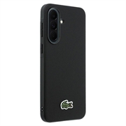 Samsung Galaxy A57 Lacoste Iconic Petit Pique Woven Logo Cover - Sort