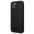 Saii Premium iPhone 13 Liquid Silikone Cover - Sort