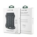 Lacoste PVC Blend Monogram Telefontaske XL - Sort