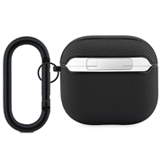 AirPods 4 Lacoste Petit Pique Croc Logo Patch-etui - Sort