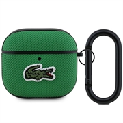 AirPods 4 Lacoste Petit Pique Croc Logo Patch-etui - Grøn