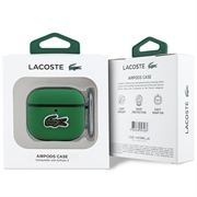 AirPods 4 Lacoste Petit Pique Croc Logo Patch-etui - Grøn