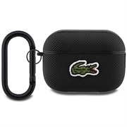AirPods Pro 2 Lacoste Petit Pique Croc Logo Patch-etui - Sort