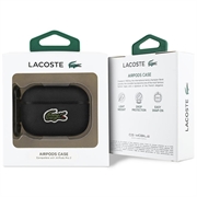 AirPods Pro 2 Lacoste Petit Pique Croc Logo Patch-etui - Sort