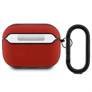 AirPods Pro 2 Lacoste Petit Pique Croc Logo Patch Etui - Rød