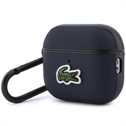 AirPods Pro 3 Lacoste Petit Pique Croc Logo Patch Etui - Blå
