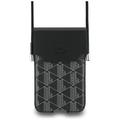 Lacoste The Blend XL Crossbody Telefontaske (Open Box - Fantastisk stand) - Sort