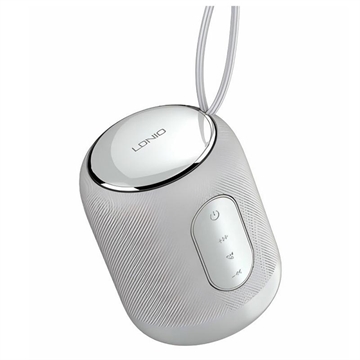 Ldnio BTS12 trådløs Bluetooth-højttaler - TWS, SD-kort, AUX-understøttelse - hvid
