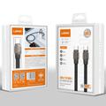Ldnio LC122-C flettet USB-C-hurtigopladerkabel – 1m, 65W – grå