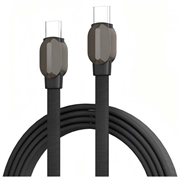 Ldnio LC212C flettet USB-C-hurtigopladerkabel - 2m, 65W - grå