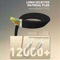 Ldnio LC212i flettet USB-C til Lightning-kabel med hurtigopladning - 2m, 30W - grå
