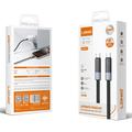 Ldnio LC241c PD USB-C-kabel - 65W/480Mbps dataoverførsel - 1m