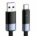 Ldnio LS242Q USB-A til USB-C-kabel med 100W hurtigopladning - 2m - sort