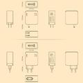 Ldnio Q8 100W GaN-hurtigoplader - 3x USB-C, USB-A, Lightning - Blå