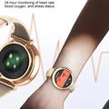 Ldnio SW02 Smartwatch til kvinder med pulsmåler og blodiltmåler