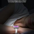 Ldnio SW02 Smartwatch til kvinder med pulsmåler og blodiltmåler – sølvfarvet
