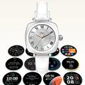 Ldnio SW03 smartwatch til kvinder med over 100 sportsfunktioner og sundhedsovervågning – sølvfarvet