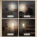 Ldnio Y1 LED-natlampe med stik og automatisk sensor – 3500K – varmhvid