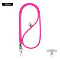 Leeu Design Stilfuld universal crossbody telefonsnor - 120cm, 6mm - Hot Pink