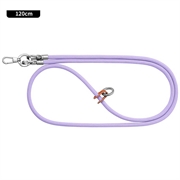 Leeu Design Stilfuld Universel crossbody telefonsnor - 120cm, 6mm - Lilla