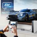 Lemorele AC02L videokort - USB-C/USB-A, 4K 60Hz - Grå