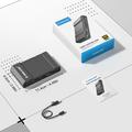 Lemorele AC09 4K 60Hz USB-C-videokort - Grå