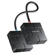 Lemorele AC12 Mini HD-videooptagelseskort - 1080p, 60Hz, understøtter 100W PD - Sort