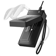 Lemorele HD200 AR-briller HDMI/USB-C-adapter til Fire TV Stick - Sort