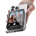 Lemorele R600 magnetisk selfie-skærm - MagSafe-kompatibel - sort