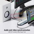 Lemorele TC28 12-i-1 USB-C-hub / dockingstation - sølv / grå