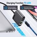 Lemorele TC35 USB-C til 2.5G Ethernet-adapter med USB-C-port