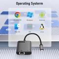 Lemorele TC35 USB-C til 2.5G Ethernet-adapter med USB-C-port
