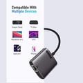 Lemorele TC35 USB-C til 2.5G Ethernet-adapter med USB-C-port