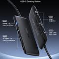 Lemorele TC510 7-i-1 USB-C-hub - sort