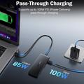 Lemorele TC510 7-i-1 USB-C-hub - sort