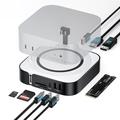 Lemorele TC800 9-i-1 USB-C-hub til Mac Mini M4/M4 Pro - Sort