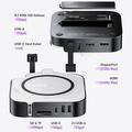 Lemorele TC800 9-i-1 USB-C-hub til Mac Mini M4/M4 Pro - Sort