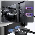 Lemorele TC800 9-i-1 USB-C-hub til Mac Mini M4/M4 Pro - Sort