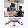 Lemorele TC800 9-i-1 USB-C-hub til Mac Mini M4/M4 Pro - Sort