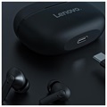 Lenovo HT05 TWS Høretelefoner med Bluetooth 5.0 (Open Box - Bulk) - Sort