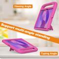 Lenovo Idea Tab Stødsikkert Transportabelt Cover til Børn - Hot Pink