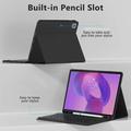 Lenovo Idea Tab Plus Tech-Protect SmartCase Pen Bluetooth-tastaturetui - sort