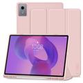 Lenovo Idea Tab Plus Tech-Protect SmartCase Pen Tri-Fold Folio Cover - Pink