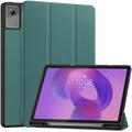 Lenovo Idea Tab Plus Tri-Fold Series Smart Folio-etui - Sortgrøn