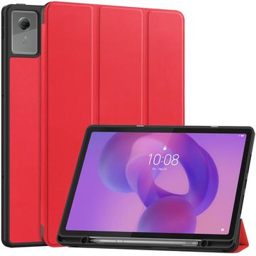 Lenovo Idea Tab Plus Tri-Fold Series Smart Folio-etui - rød
