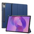 Lenovo Idea Tab Pro Dux Ducis Domo Tri-Fold Smart Folio Cover - Blå