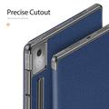 Lenovo Idea Tab Pro Dux Ducis Domo Tri-Fold Smart Folio Cover - Blå