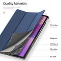 Lenovo Idea Tab Pro Dux Ducis Domo Tri-Fold Smart Folio Cover - Blå